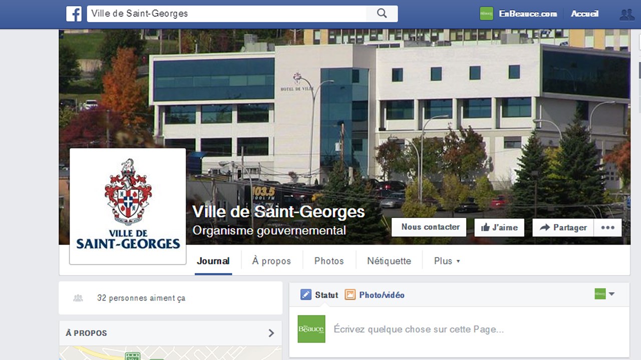 EN BREF | Saint-Georges lance sa page Facebook
