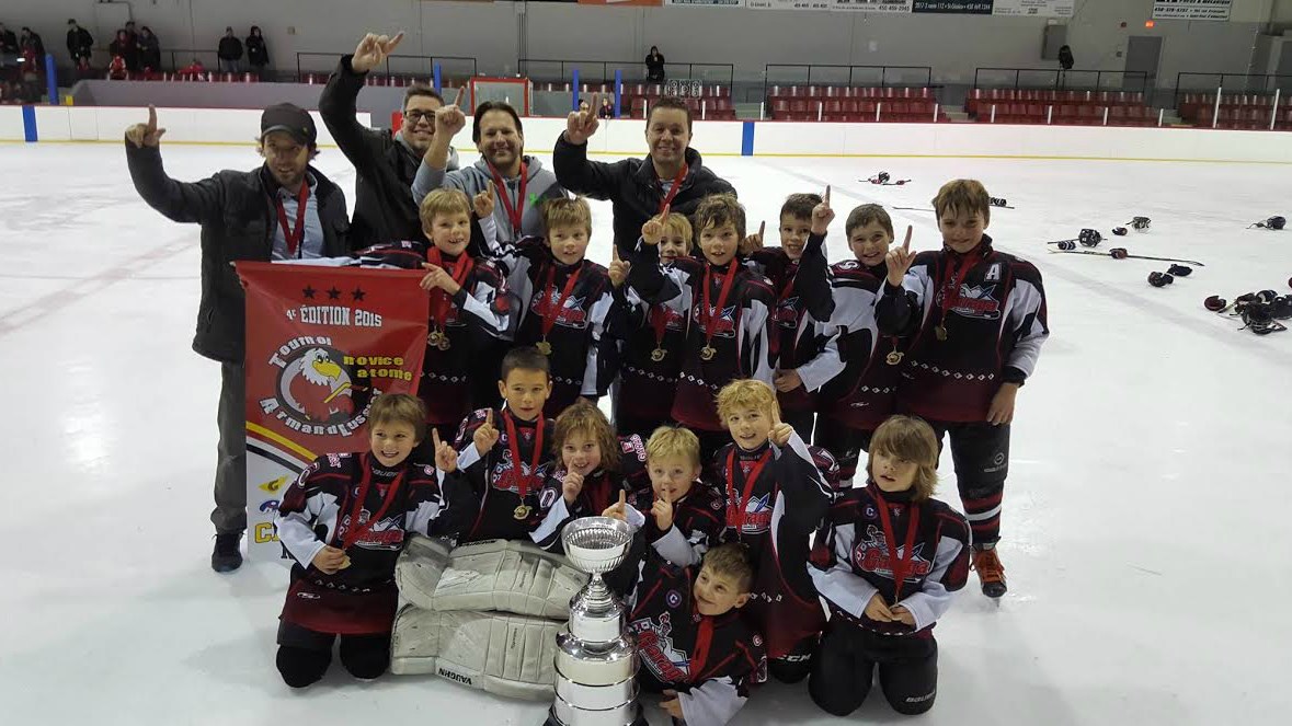 Le Garaga Novice A2 est champion du tournoi de Saint-Césaire