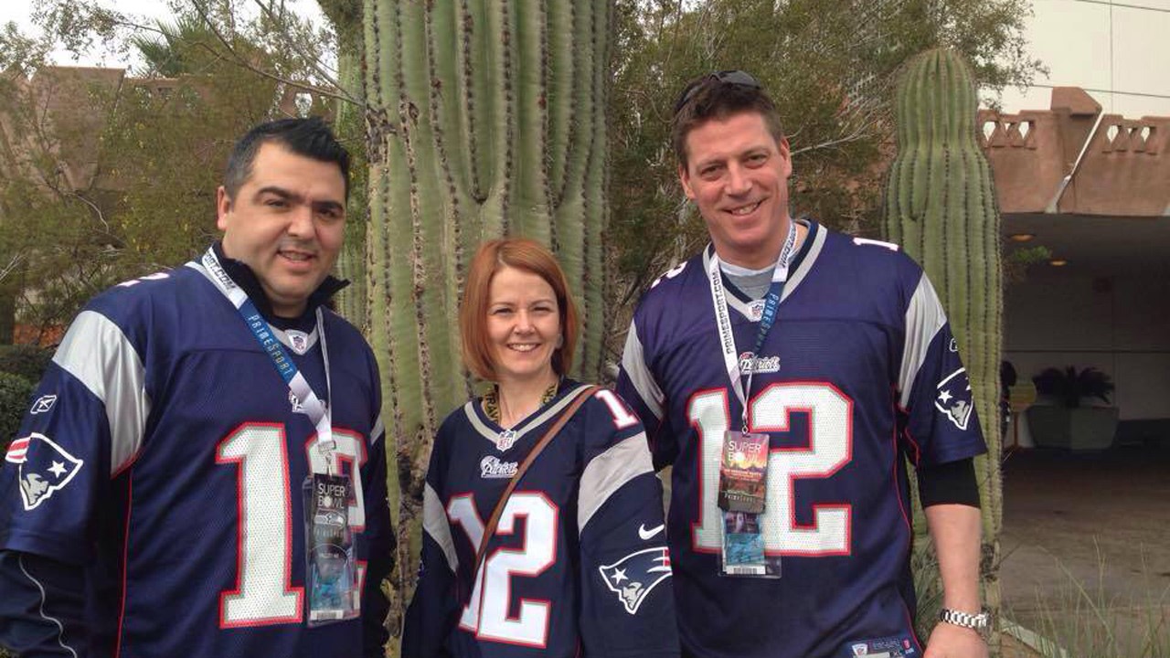 Jason Groleau a vu ses Patriots l’emporter au Super Bowl