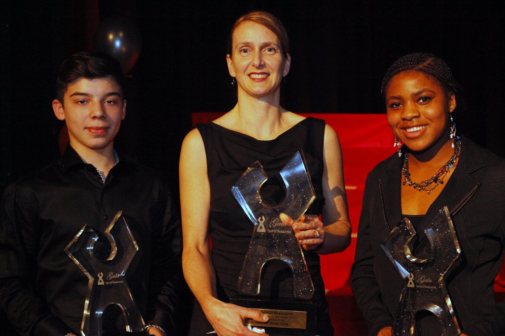 Andrée-Anne Coté est l'athlète de l'année 2014 en Beauce 