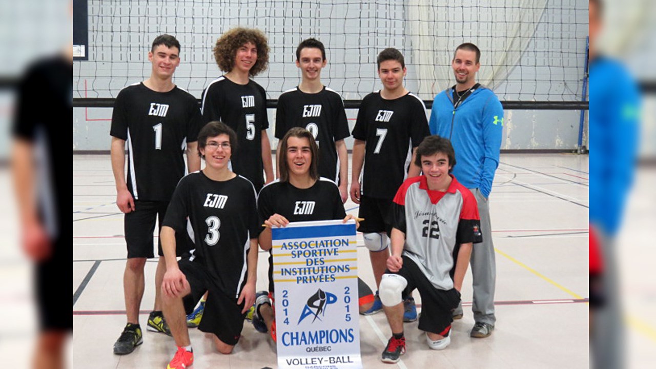 L’École Jésus-Marie remporte le championnat des institutions privées en volleyball juvénile masculin