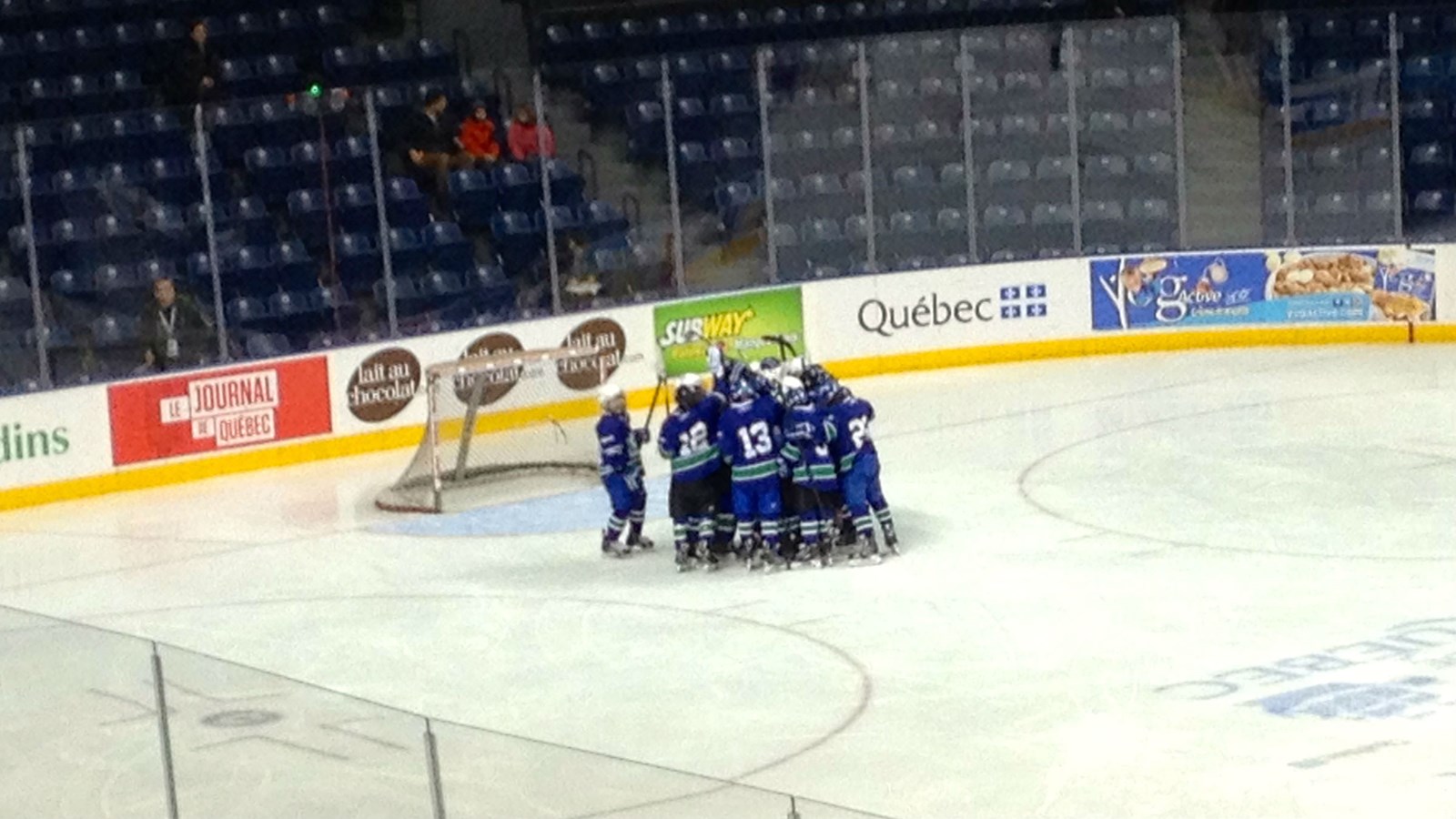 Tournoi Pee-Wee de Québec : le séjour à Québec se poursuit pour les Lynx