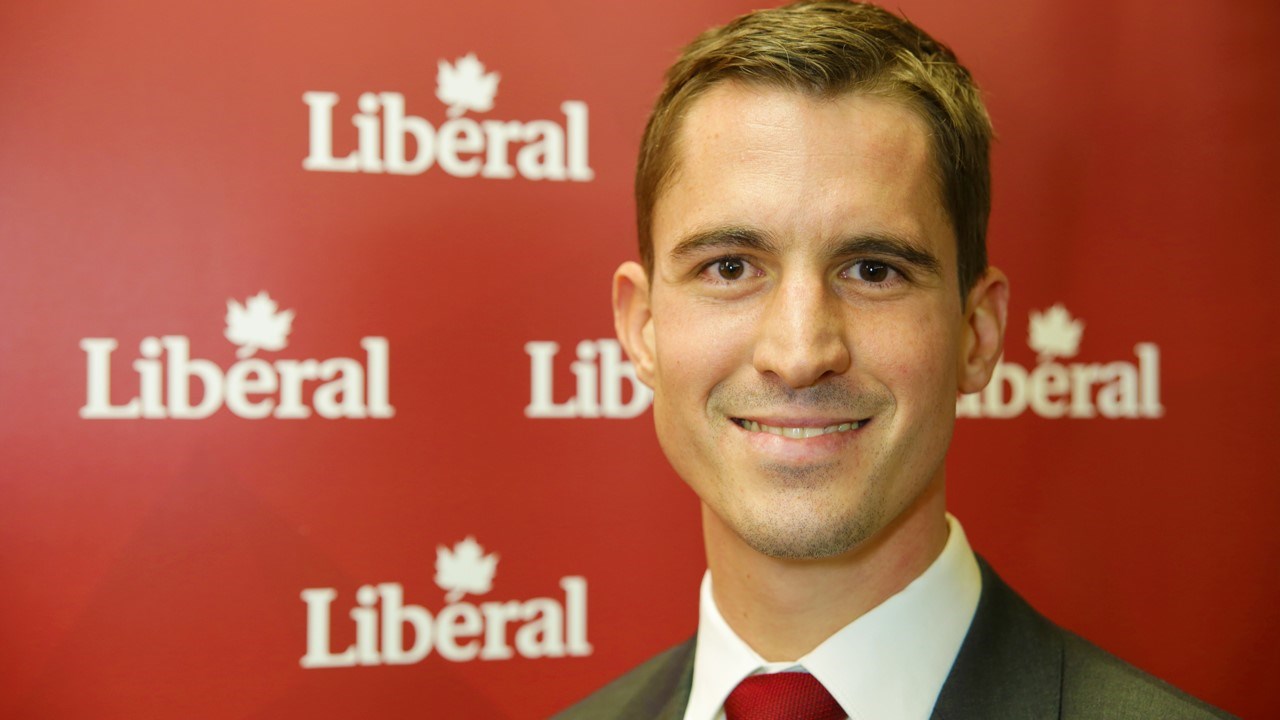 Adam Veilleux confiant de voir le PLC l’emporter en Beauce lors des élections fédérales 2015