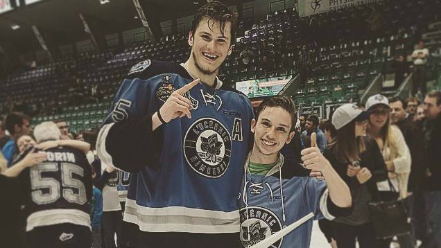 Samuel Morin remporte la coupe du président dans la LHJMQ avec Rimouski