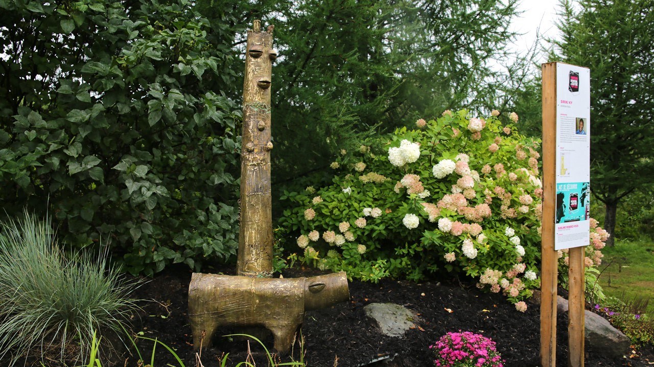 Le Berger de bronze qui contemple l’île Pozer 