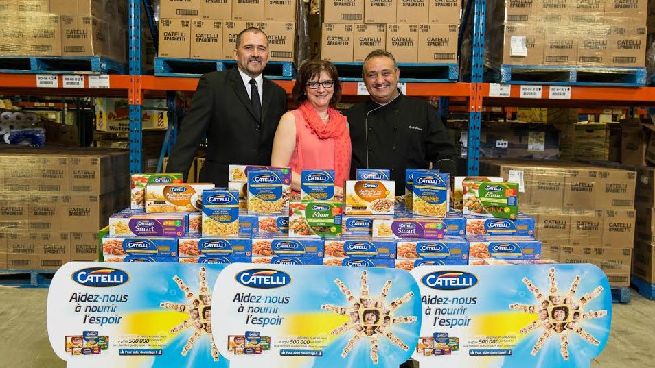 12 500 portions de pâtes remises à Moisson Beauce