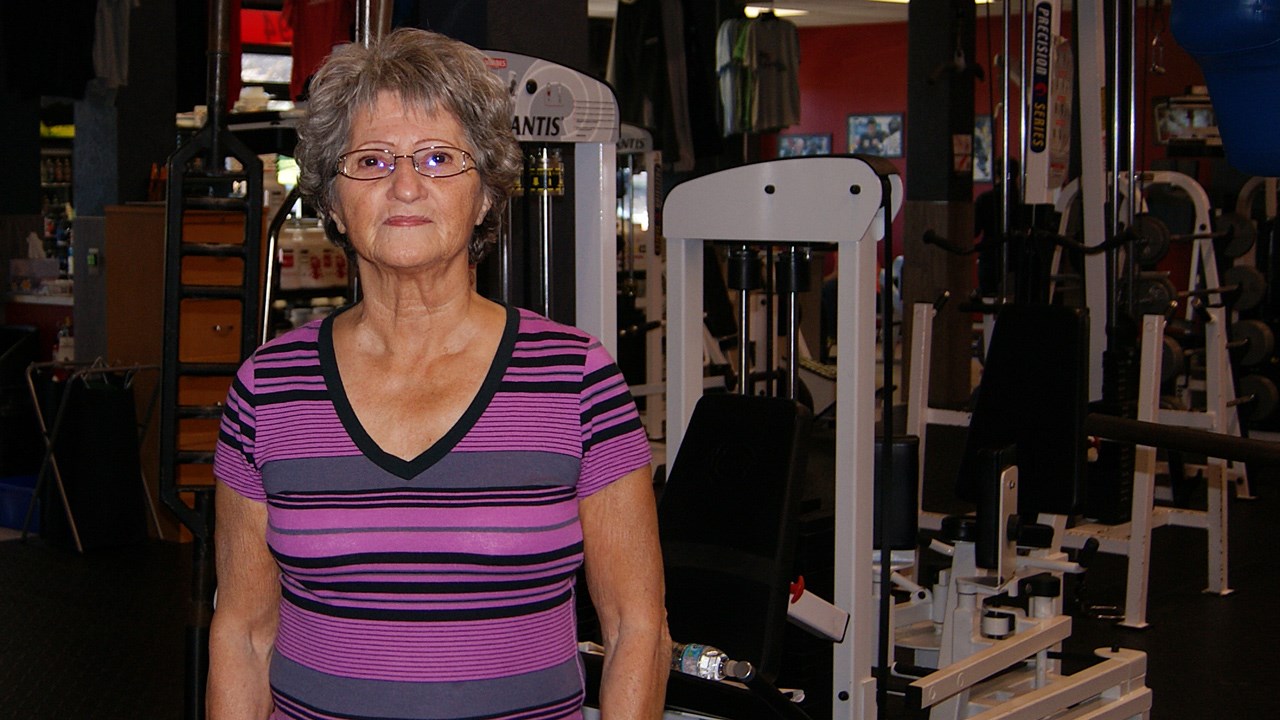 Carmelle Fortier repousse les limites de l'âge avec l'entraînement