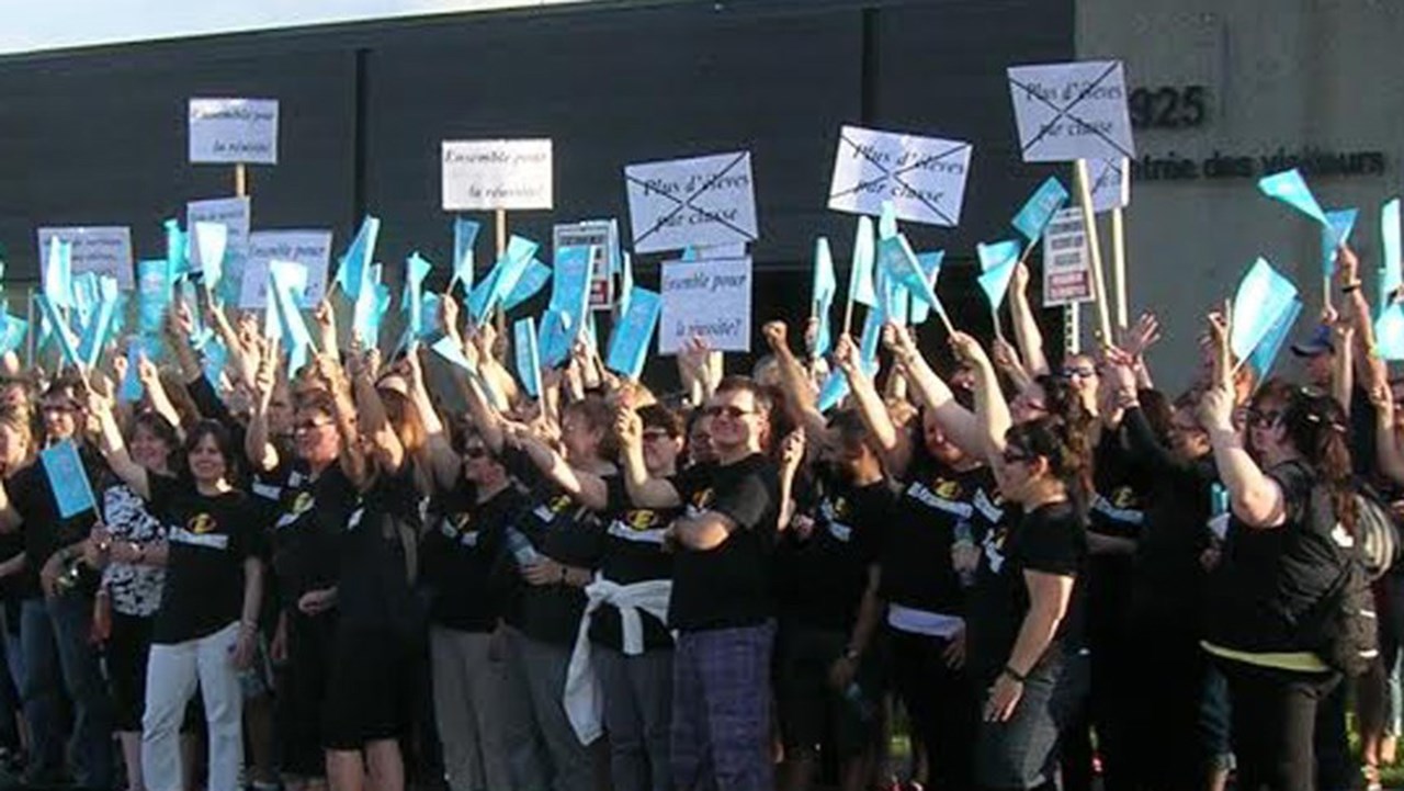 Les enseignantes et enseignants du SEC pratiqueront leur droit de grève en octobre
