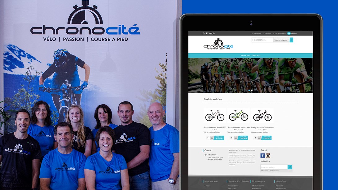 CHRONOCITÉ vend ses produits en ligne