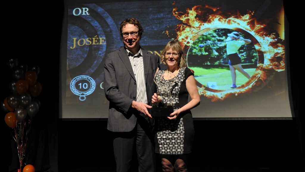 Josée Doyon élue "Athlète de l'année" au Gala du Mérite Sportif Beauceron