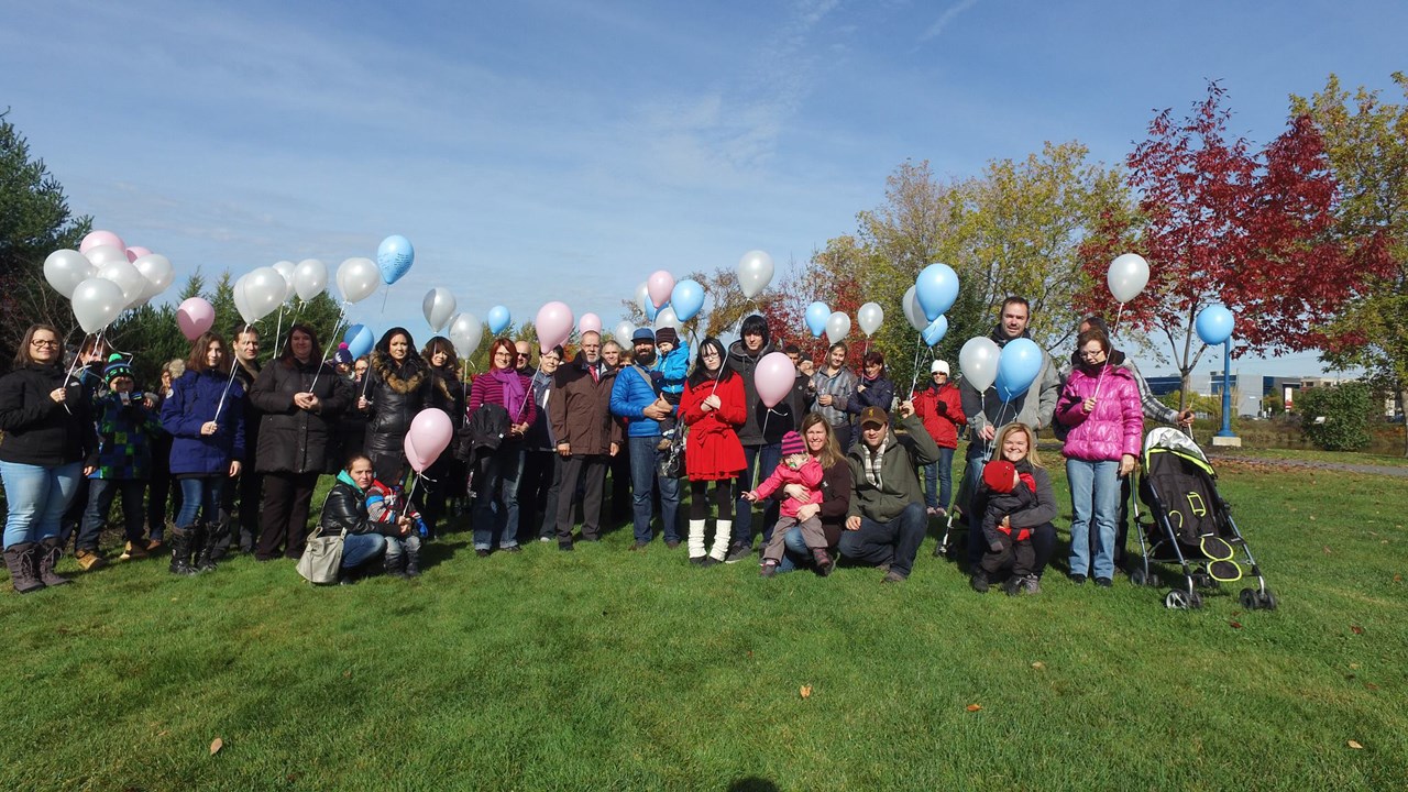 Normand DeLessard présente la marche de la Fête des anges