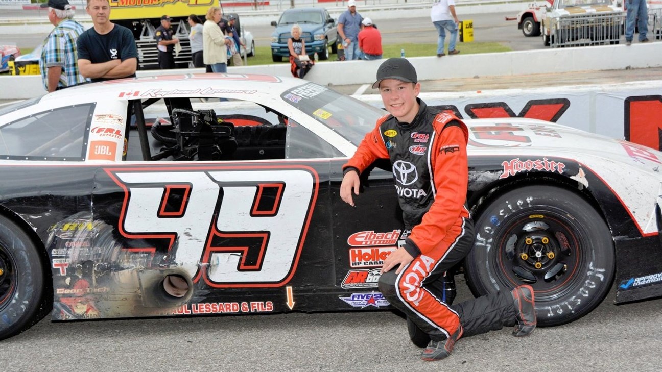 Raphaël Lessard se rapproche du titre de champion 2016 en Cars Super Late Model