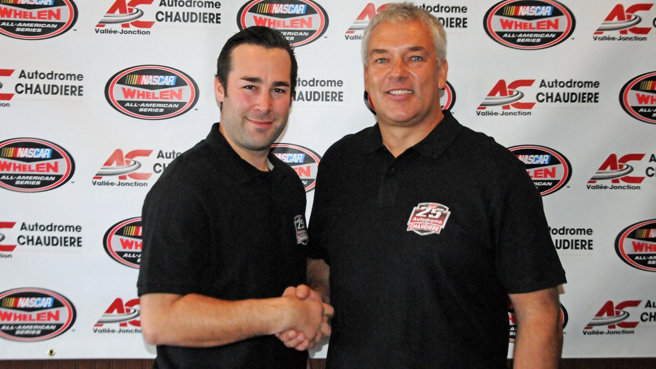 L'Autodrome Chaudière s'associe à Nascar