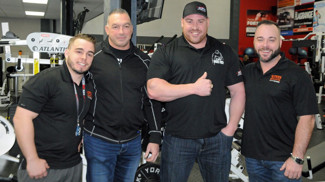 Jean-François Caron rencontre les amateurs de force de la Beauce