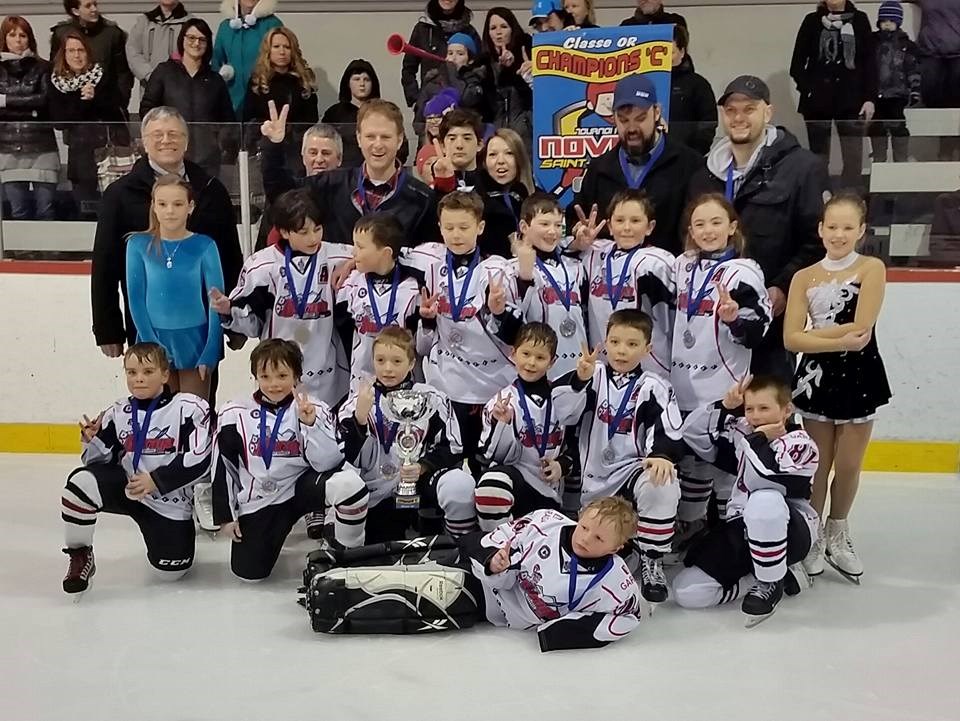 Le Garaga C2 de Saint-Georges remporte le tournoi Novice de Saint-Éphrem