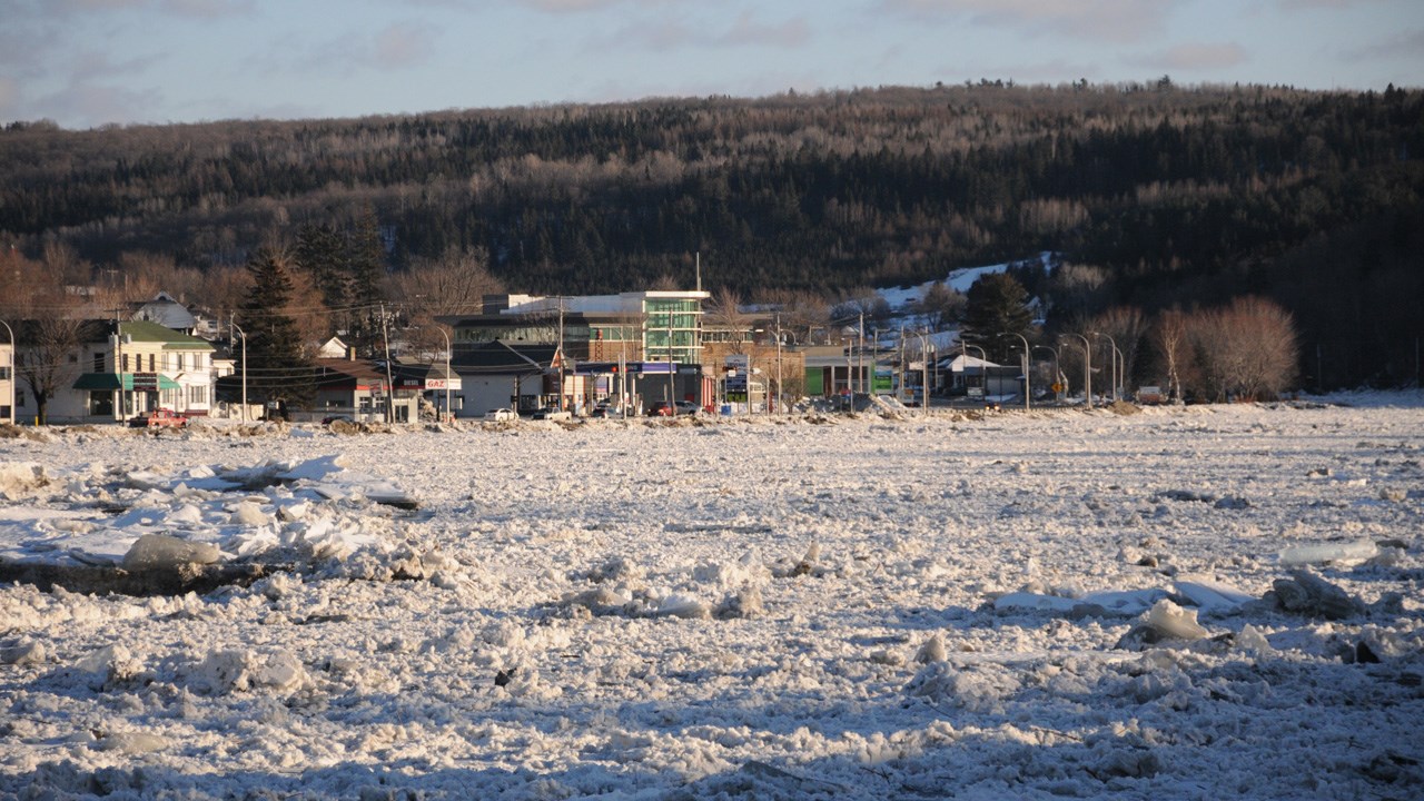 Inondation à Beauceville: la situation se stabilise graduellement
