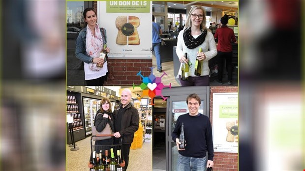 La SAQ invite les gens à se procurer du vin blanc au profit de Moisson Beauce