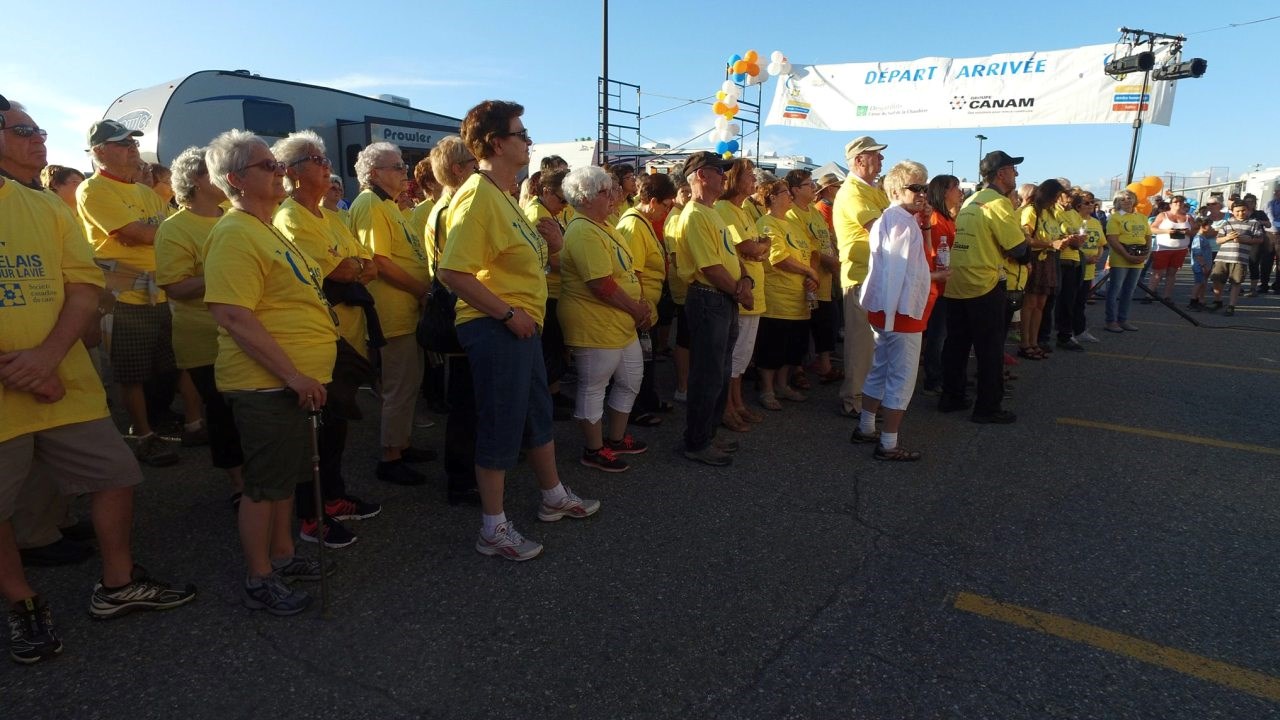 Normand DeLessard présente le Relais pour la vie 2016