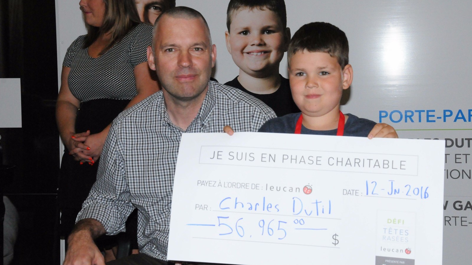 Leucan récolte 108 200 $ au Défi têtes rasés de Saint-Georges 2016