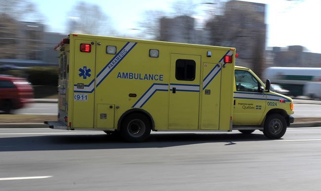 Collision entre deux véhicules à Sainte-Marie