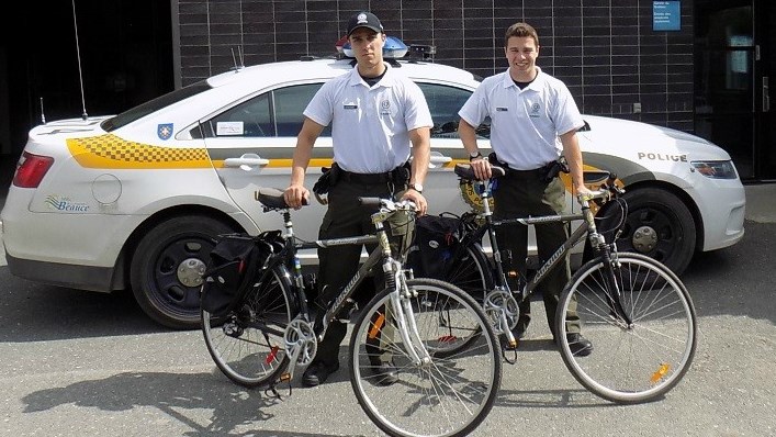 La SQ organise une activité de prévention de vol de vélo à Sainte-Marie