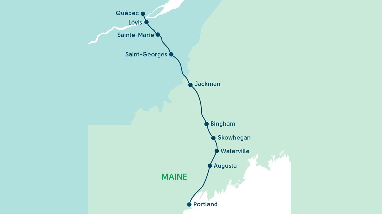 Dévoilement du corridor de recharge électrique Québec-Maine qui passera par la Beauce