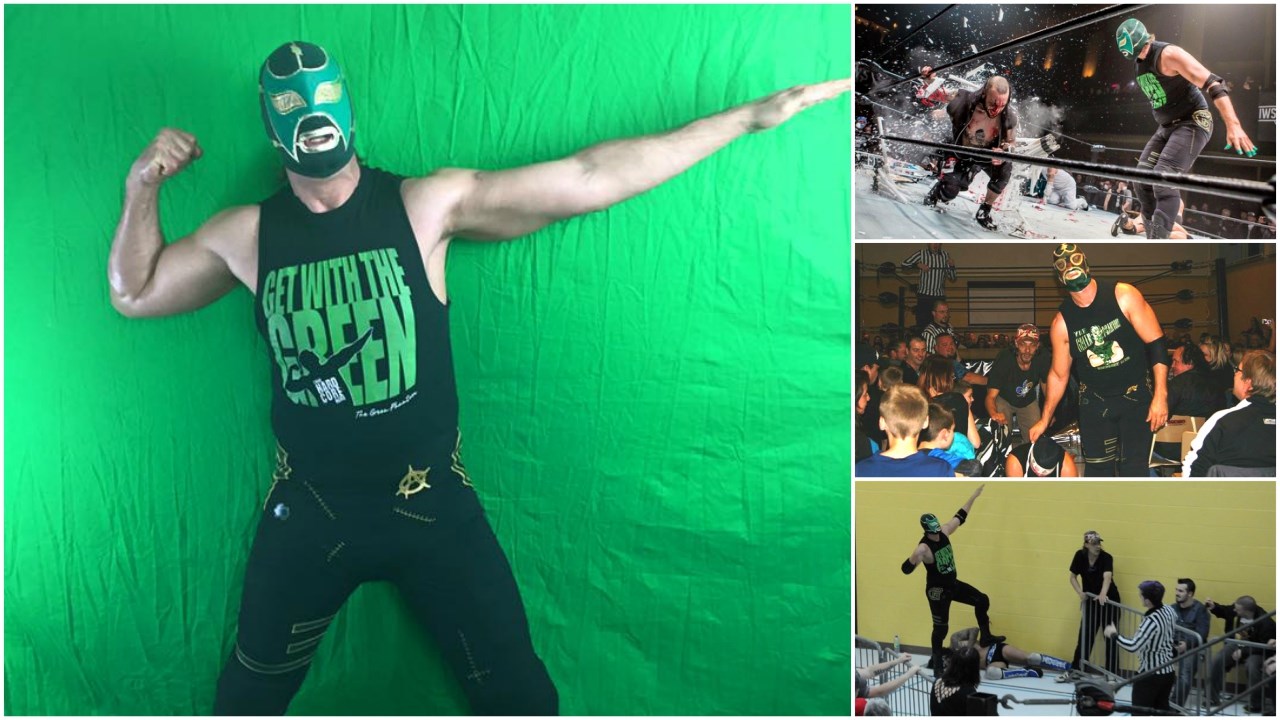 Professeur de sciences la semaine lutteur extrême de fin de semaine