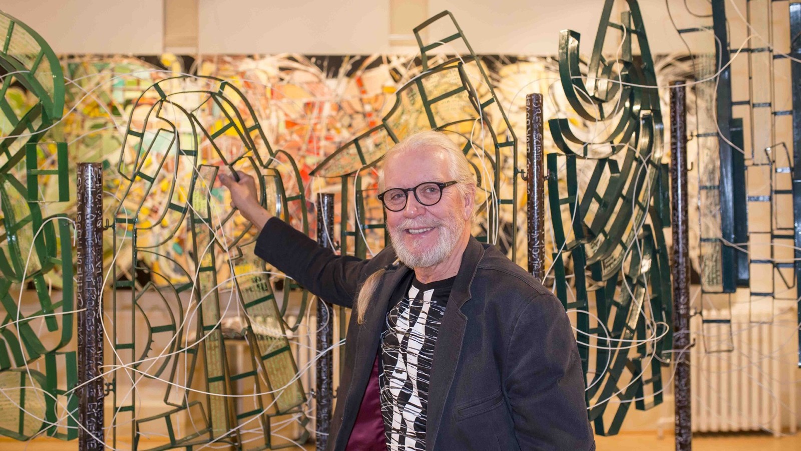 Rencontre avec l'artiste Gilles Pedneault au Centre Marie-Fitzbach