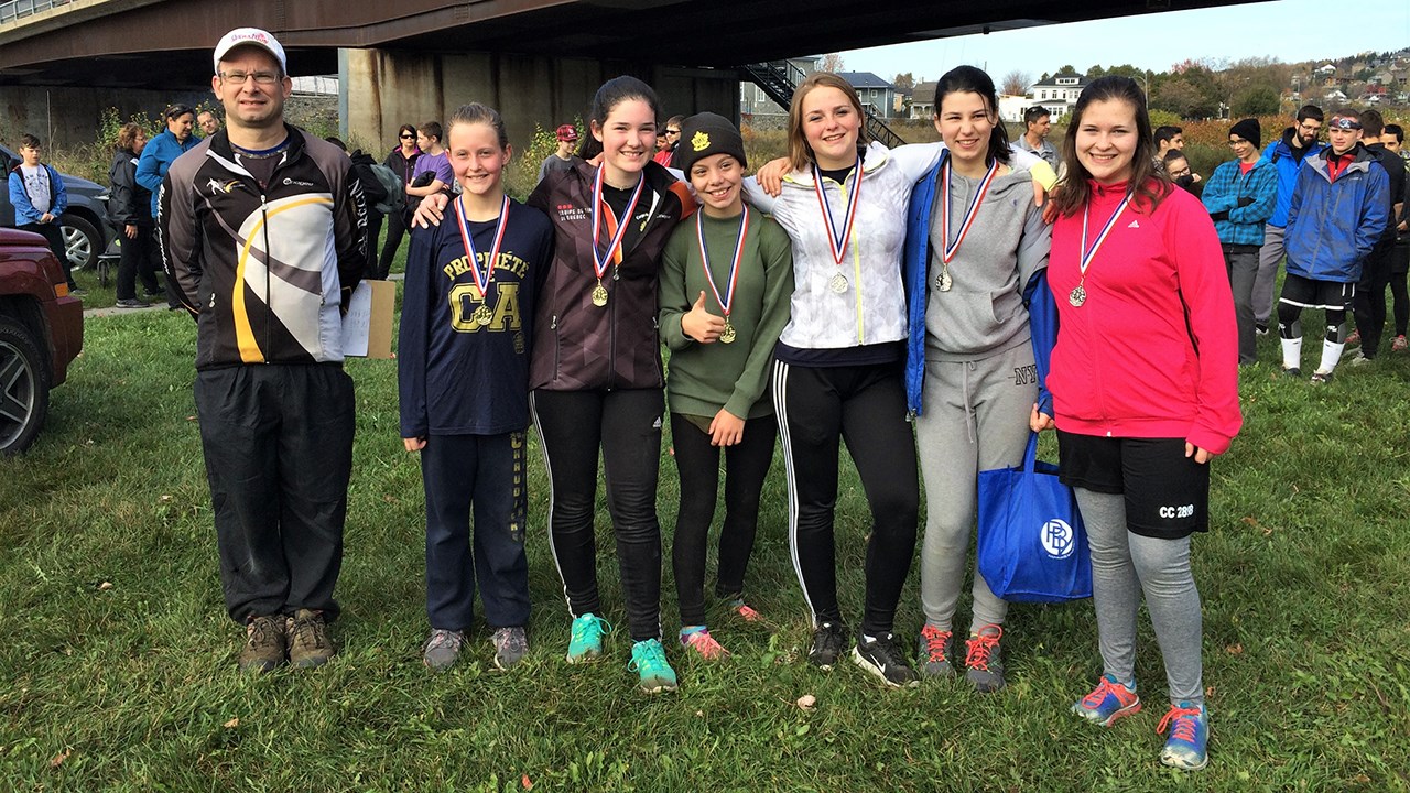 L'équipe de biathlon du Corps de Cadets 2898 de Ste-Marie rafle l'or