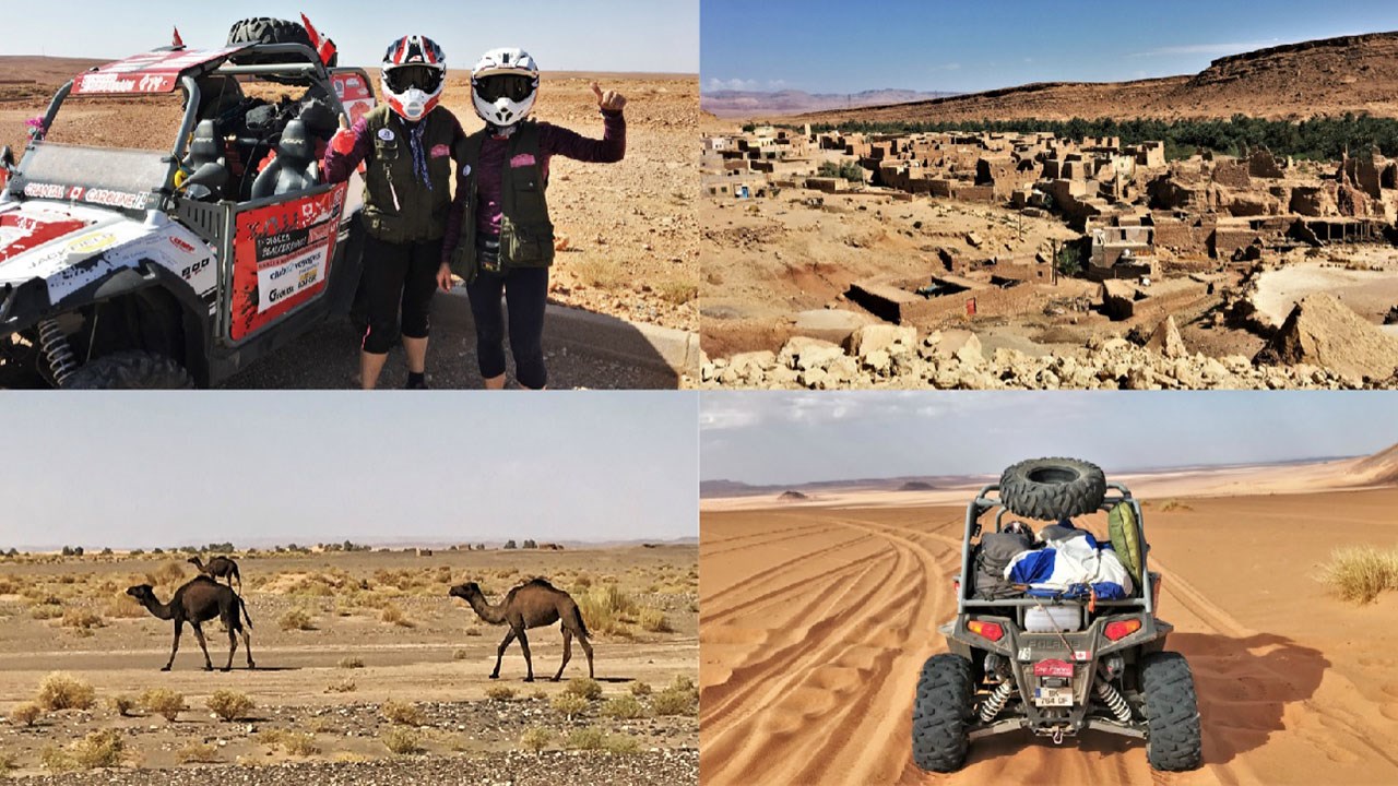 Les Frisées beauceronnes prennent d'assaut le Cap Fémina Aventure en SSV