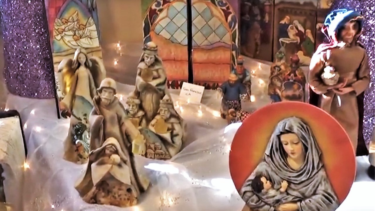 Pascal Goyette présente une exposition de crèches de Noël à Tring-Jonction