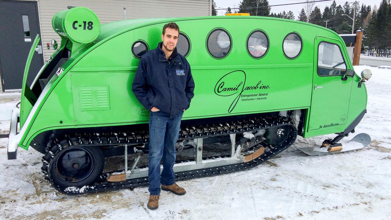 Normand DeLessard présente le Bombardier C-18 1947 de Charles-Antoine Cloutier