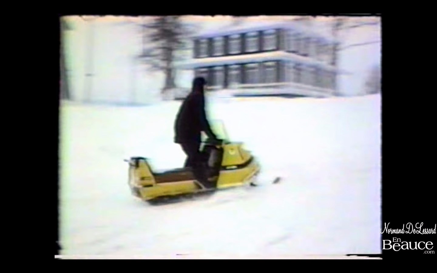 Normand DeLessard présente des images de Saint-Séverin en 1976