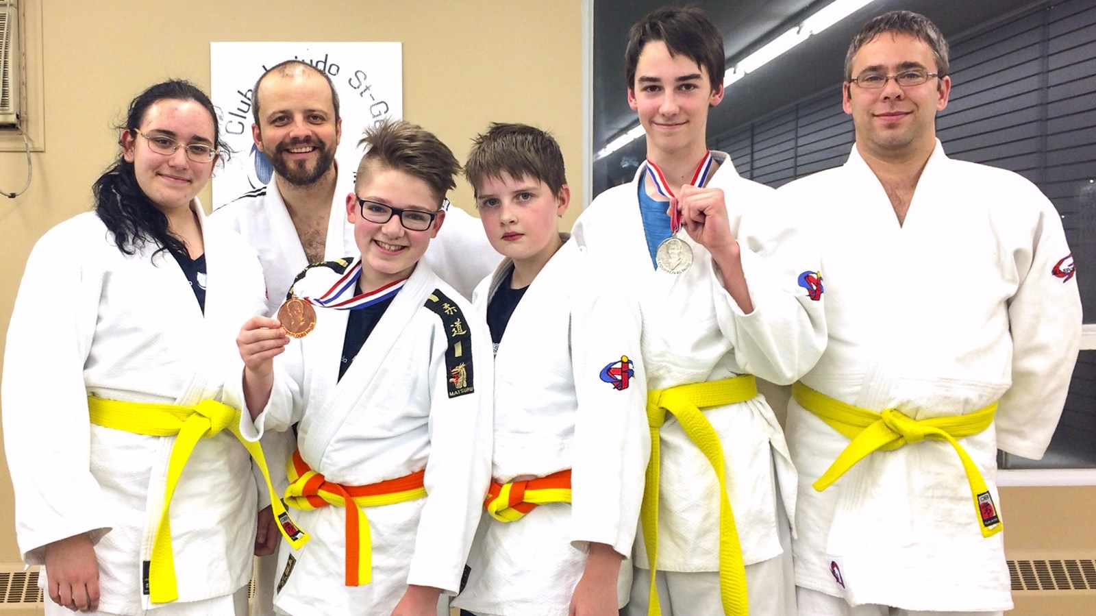 Quatre médailles, dont une en or, pour les judokas de Saint-Georges