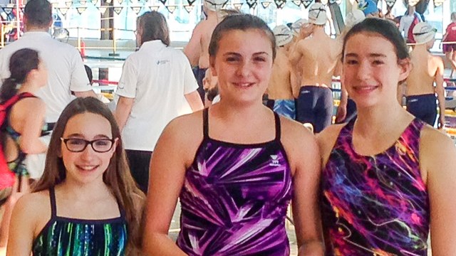 Trois nageuses du CNRB ont participé au championnat provincial de Gatineau