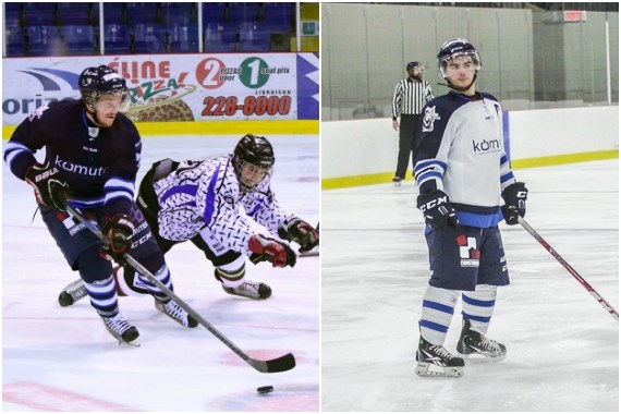 Vincent Boutin finit au 1er rang du classement des marqueurs de la Ligue locale de hockey