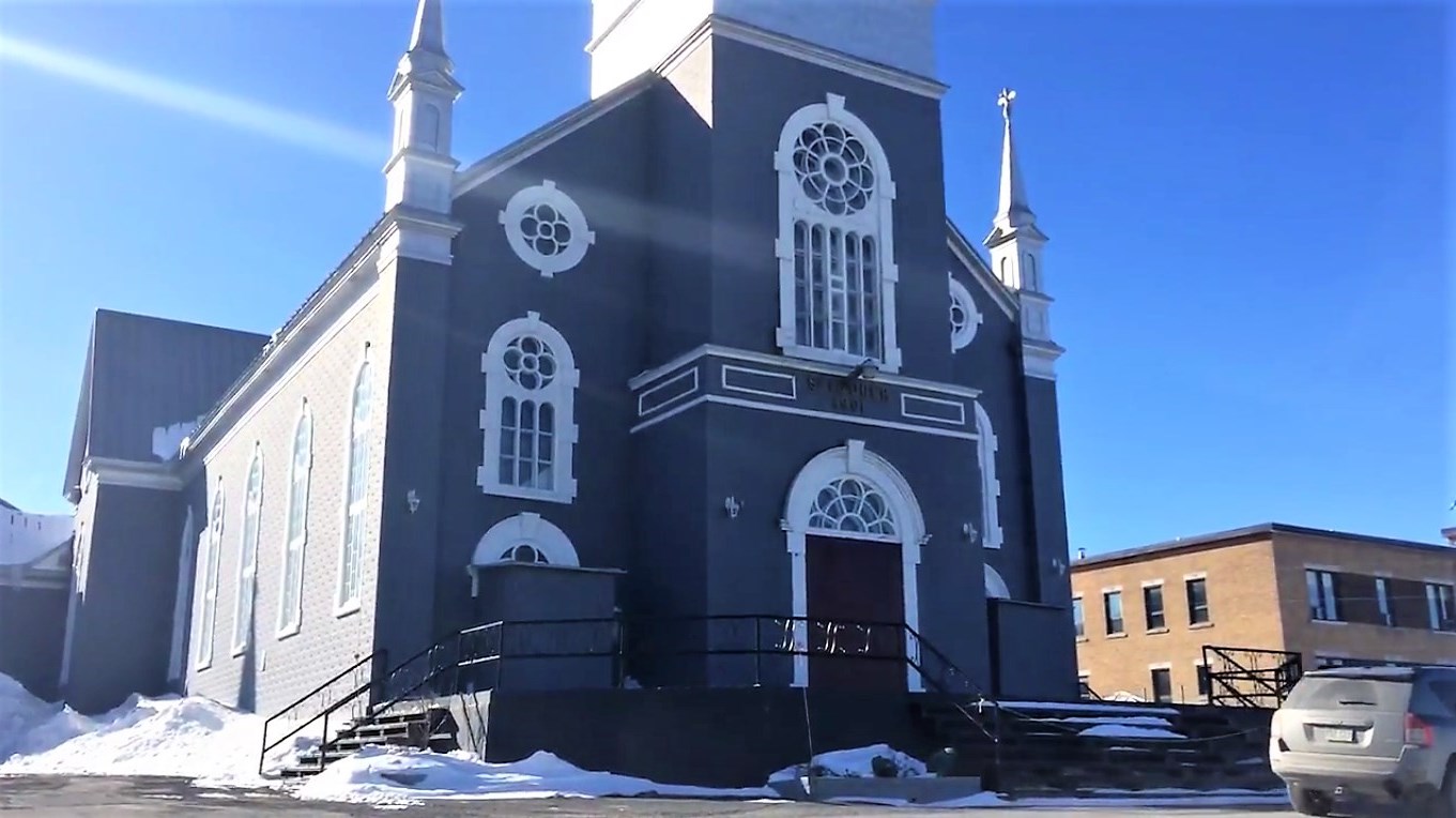 Normand DeLessard présente l'Église de Saint-Ludger en 2017