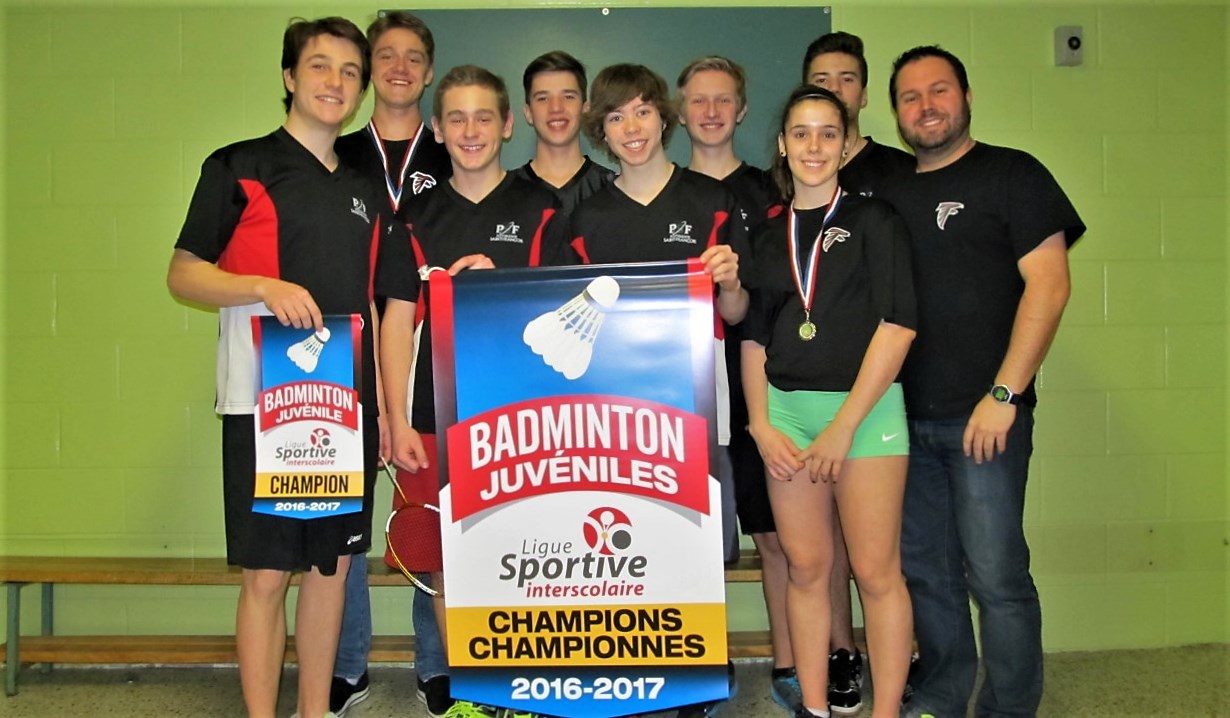 Badminton : L'équipe juvénile de la PSF championne de la Ligue sportive interscolaire