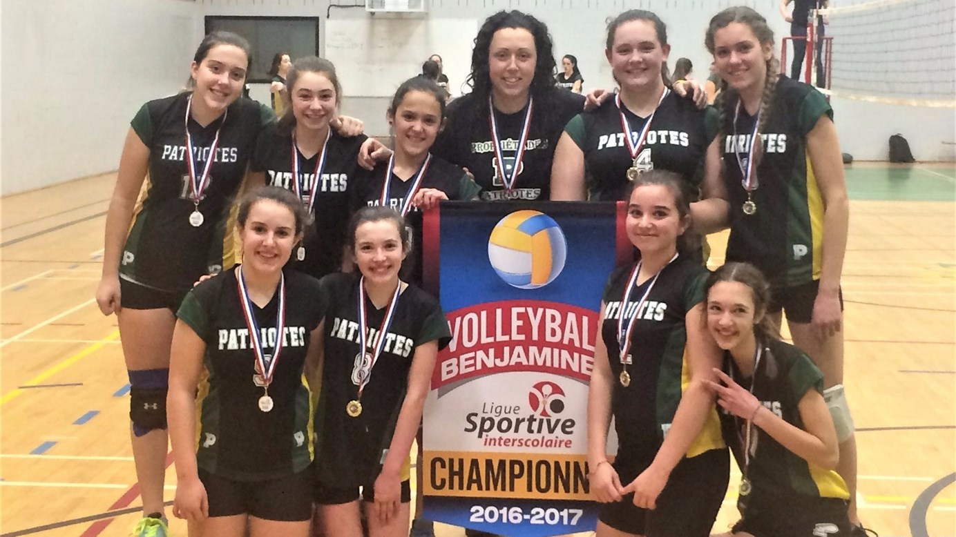 Volleyball : La Polyvalente Bélanger remporte la finale de la Ligue sportive interscolaire