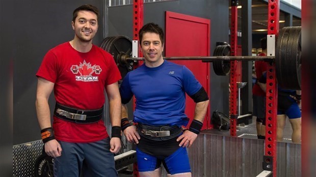 Objectifs atteints pour Dave Roy et Jean-Sébastien Rhéaume au Championnat canadien de dynamophilie
