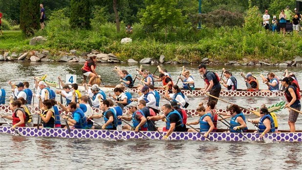 Lancement de la 9e édition de la course de bateaux-dragons à Saint-Georges