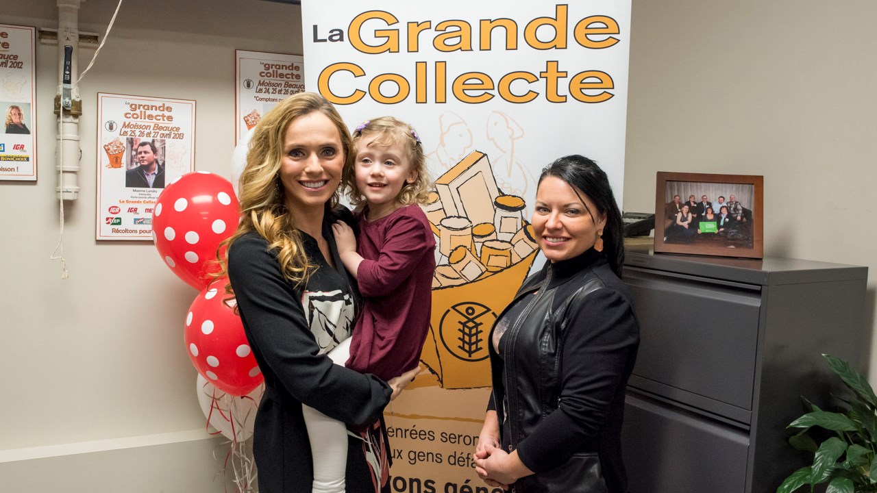 « La faim ne prend pas de vacances » : Marie-Andrée Poulin s’engage pour la Grande collecte de Moisson Beauce