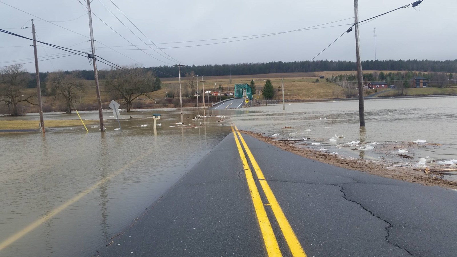 Bilan des inondations à Beauceville en ce lundi de Pâques