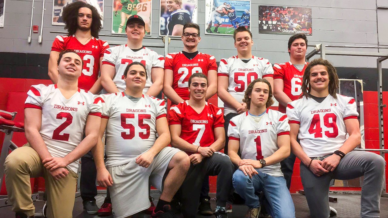 Dix dragons devraient évoluer cet automne au football collégial