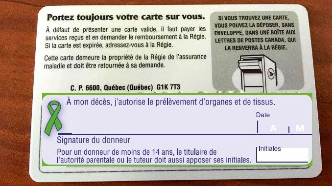 Ville de Saint-Georges sensibilise la population au don d’organes et de tissus