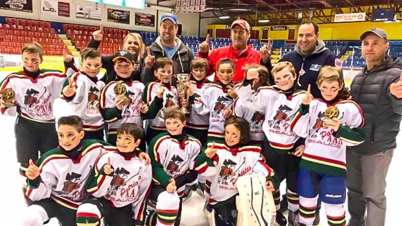 Les Patriotes Beauce-Sud 2008 ont remporté le Challenge Beauce AAA 