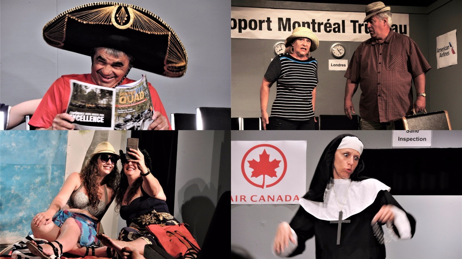 « C'est pour quand le soleil ? » : des vacanciers loufoques au Théâtre du Ganoué