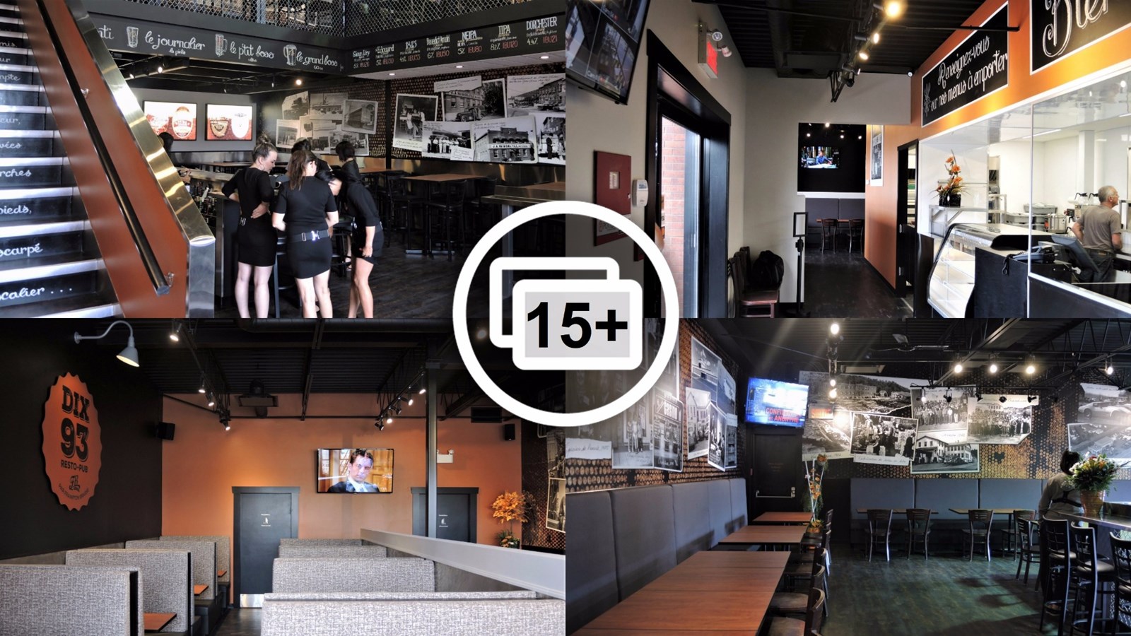 Inauguration du Resto-Pub DIX 93 par Frampton Brasse à Sainte-Marie