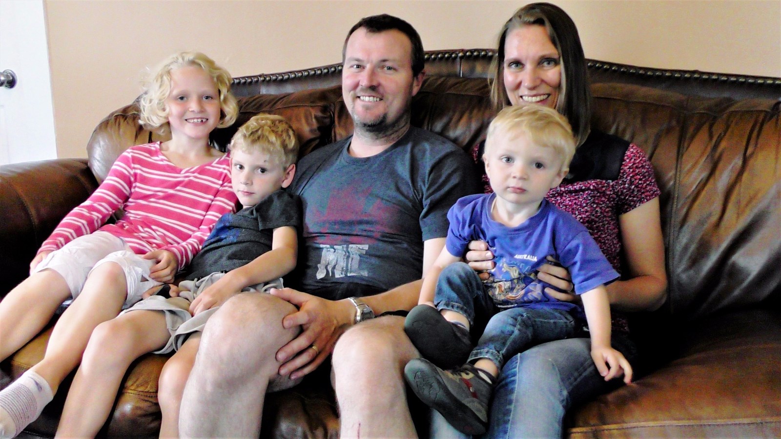 Normand DeLessard présente la famille Dréan, nouvellement arrivée en Beauce