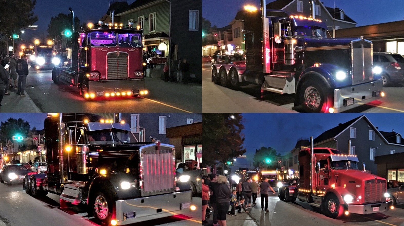 La parade de camions dans les rues de Saint-Joseph en images